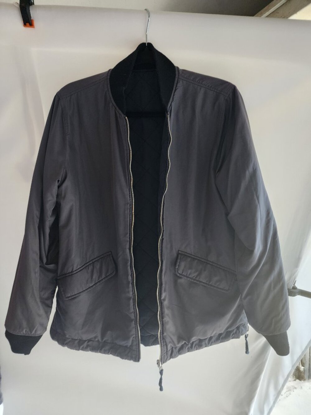 Abercrombie & Fitch Mens Quilted Bomber Jacket - Small
